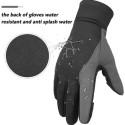 Cycling Gloves Bike Warm Touch Screen Full Finger